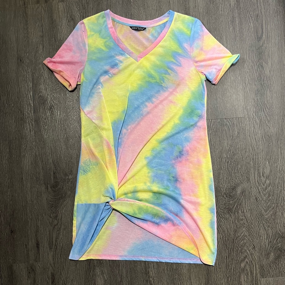 Tie Dye T-Shirt Dress
